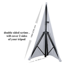 Charger l'image dans la galerie, TAILLE HOUSSE SCRIM XL TREPIED SON ET LUMIERE DJ SPANDEX LYCRA EXTENSIBLE