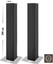 Charger l'image dans la galerie, HOUSSE TRUSS TOTEM SPANDEX STRUCTURE LUMIERE 200x30