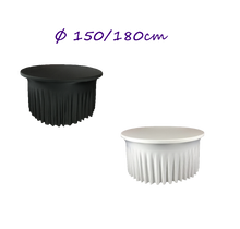 Charger l'image dans la galerie, NAPPE RONDE JUPONNEE NAVY Gabalitains