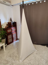 Charger l'image dans la galerie, HOUSSES TREPIED ENCEINTE SPANDEX DOUBLE FACE WHITE (x2) Gabalitains