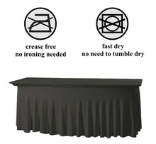 Charger l'image dans la galerie, NAPPE RECTANGULAIRE JUPONNAGE BLACK Gabalitains