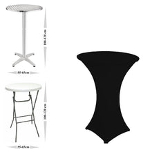 Charger l'image dans la galerie, NAPPE RONDE COCKTAIL POSEUR DARK GREY Gabalitains