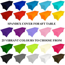 Charger l'image dans la galerie, NAPPE RECTANGULAIRE SPANDEX 6ft Fuchsia Gabalitains
