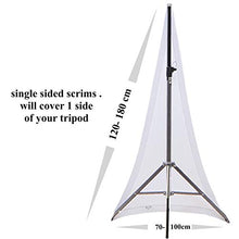 Charger l'image dans la galerie, HOUSSES TREPIED ENCEINTE SPANDEX SIMPLE FACE BLACK (x2) Gabalitains