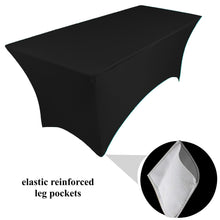 Charger l'image dans la galerie, NAPPE RECTANGULAIRE SPANDEX 6ft BROWN Gabalitains