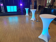 Charger l'image dans la galerie, NAPPE RONDE COCKTAIL POSEUR BLACK Gabalitains