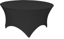 Charger l'image dans la galerie, NAPPE RONDE SPANDEX BLACK Gabalitains