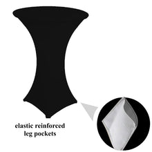 Charger l'image dans la galerie, NAPPE RONDE COCKTAIL POSEUR BLACK Gabalitains