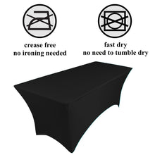 Charger l'image dans la galerie, NAPPE RECTANGULAIRE SPANDEX 6ft LIGHT GREEN Gabalitains