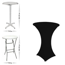 Charger l'image dans la galerie, NAPPE RONDE COKTAIL POSEUR ROYAL BLUE