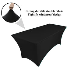 Charger l'image dans la galerie, NAPPE RECTANGULAIRE SPANDEX 6ft Fuchsia Gabalitains