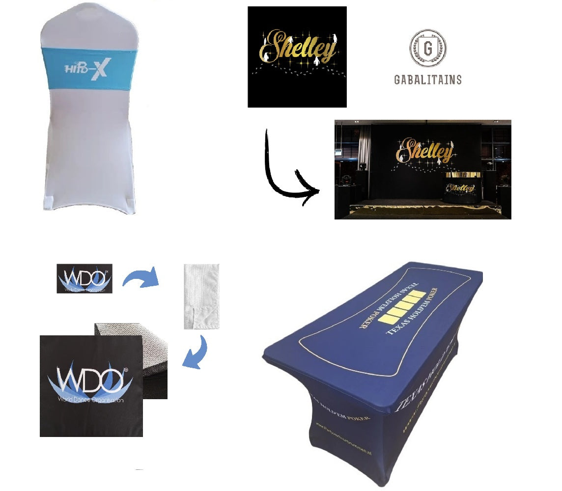 SERVICE D'IMPRESSION PERSONNALISE TISSU SPANDEX