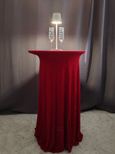Charger l&#39;image dans la galerie, Gabalitains: nappe poseur mange debout skirt jupe rouge foncé
