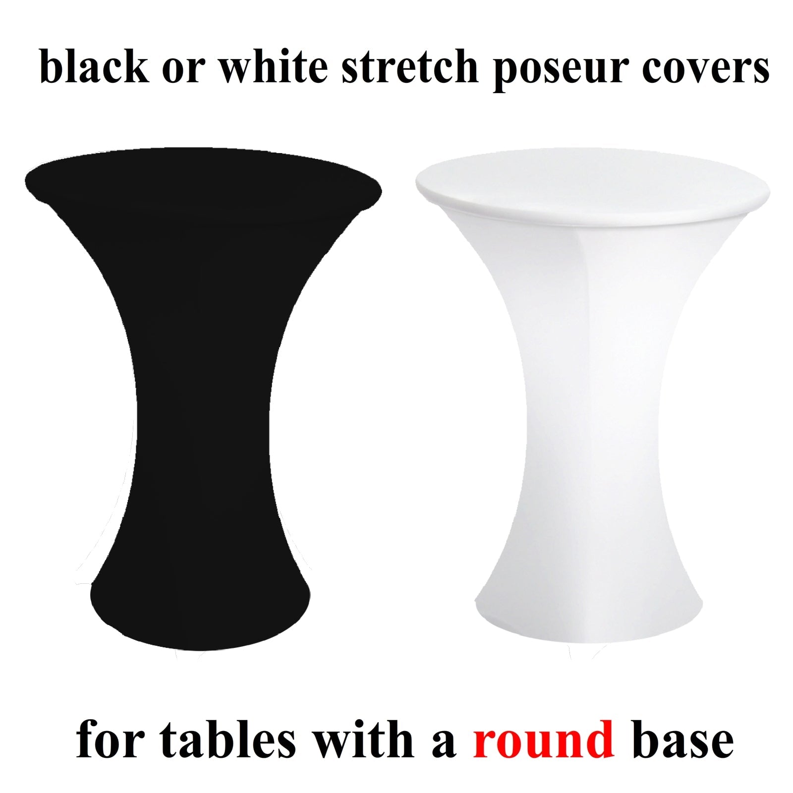 POSEUR COCKTAIL PIED ROND Gabalitains