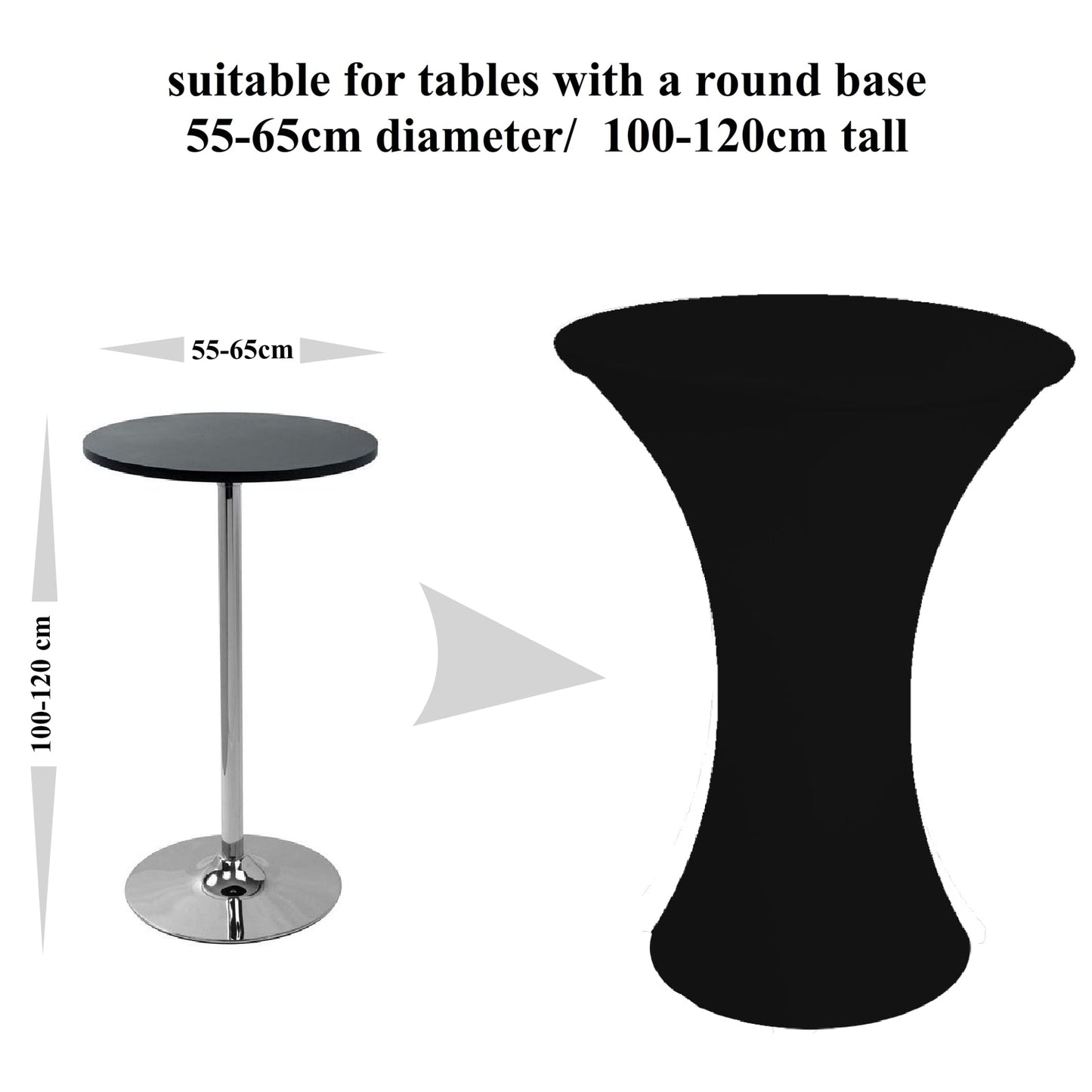 POSEUR COCKTAIL PIED ROND Gabalitains