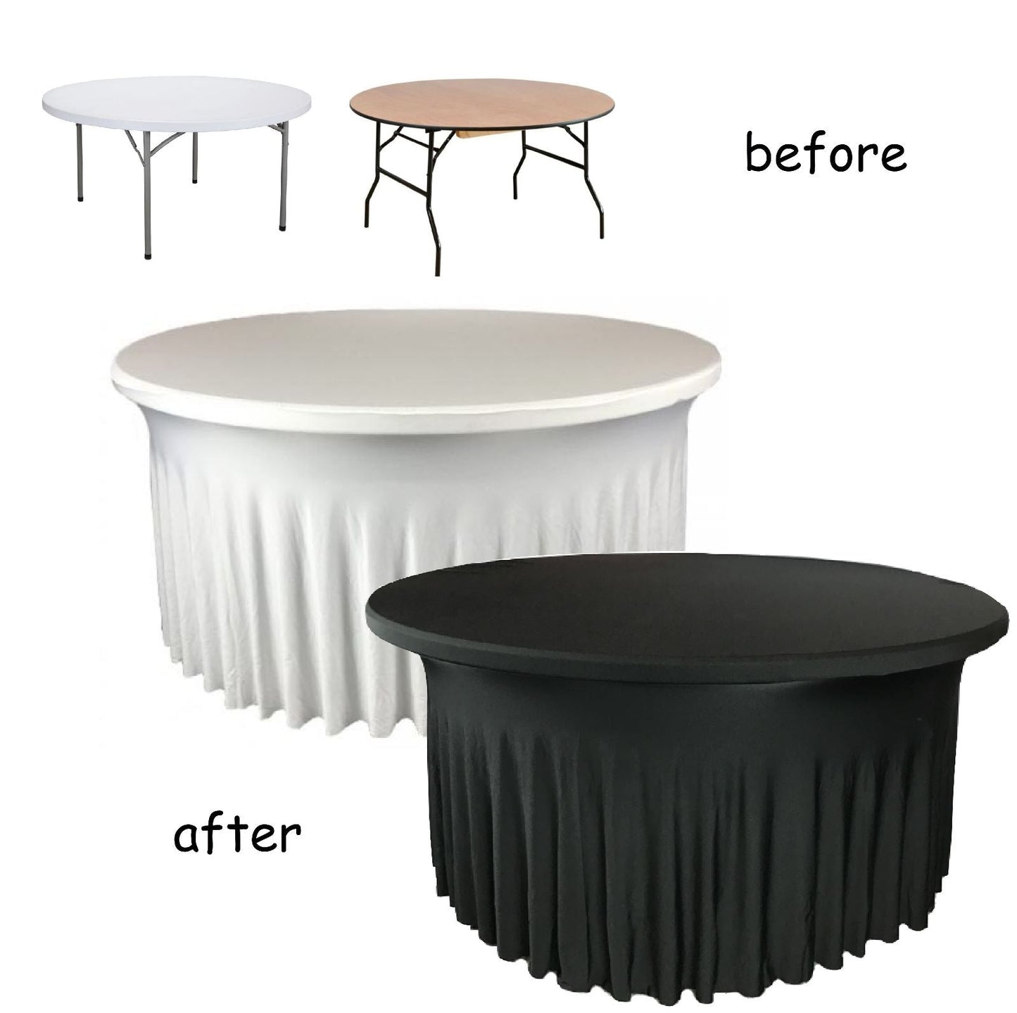 NAPPE RONDE JUPONNEE BLACK Gabalitains