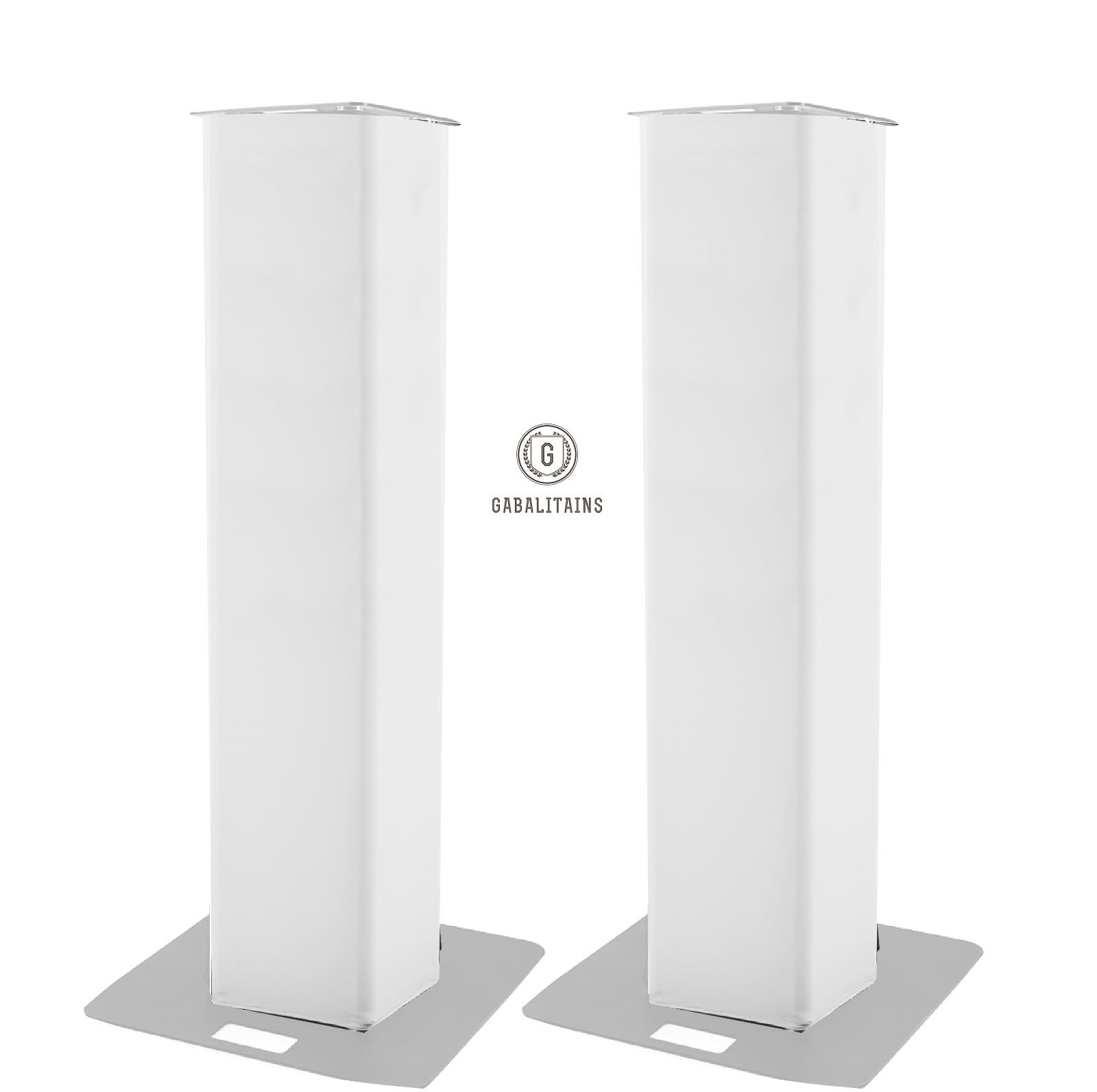 housse chaussette spandex truss totem blanc pour structure