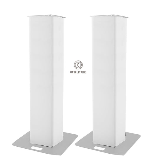 housse chaussette spandex truss totem blanc pour structure