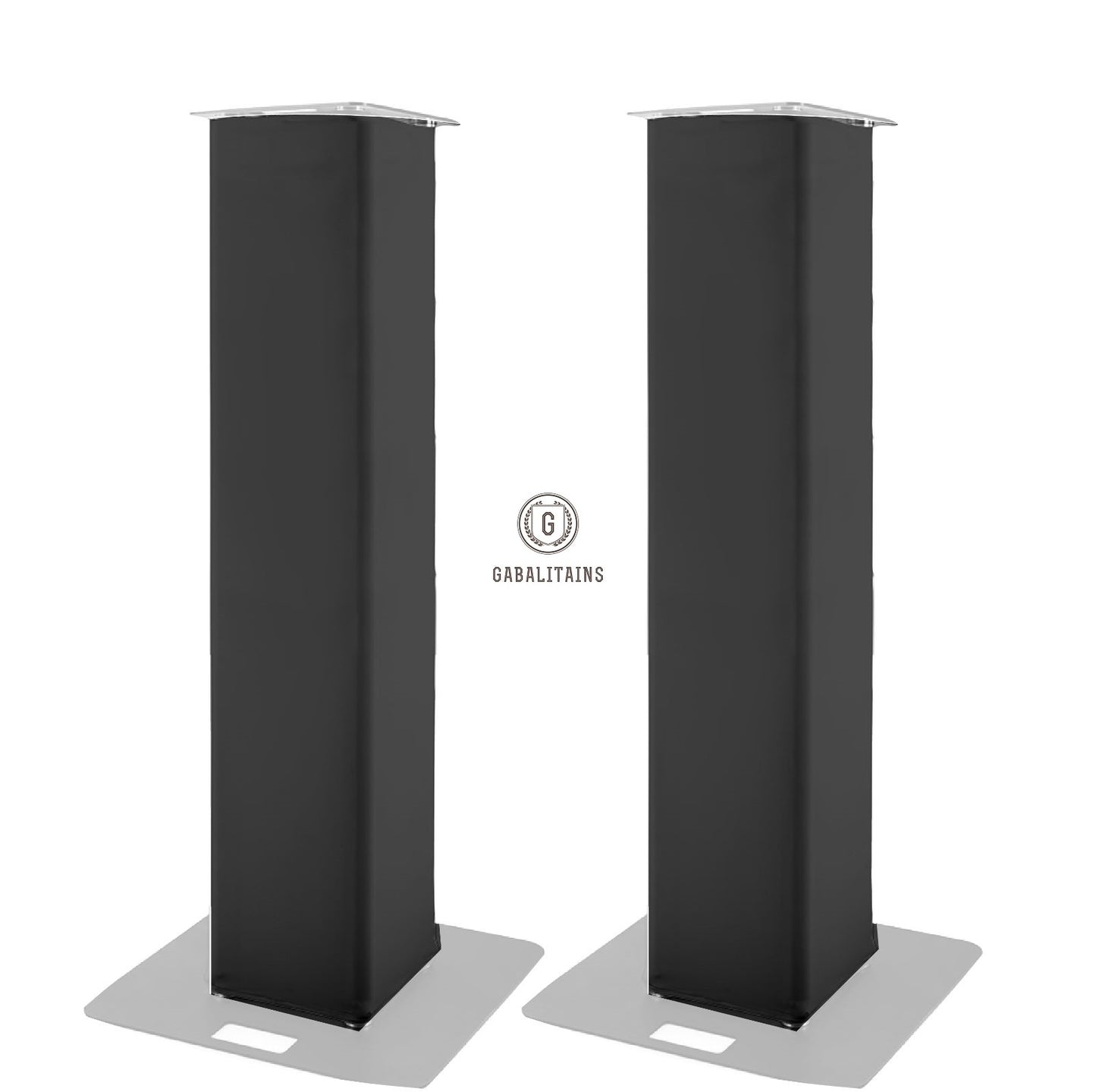 housse chaussette spandex truss totem noir pour structure