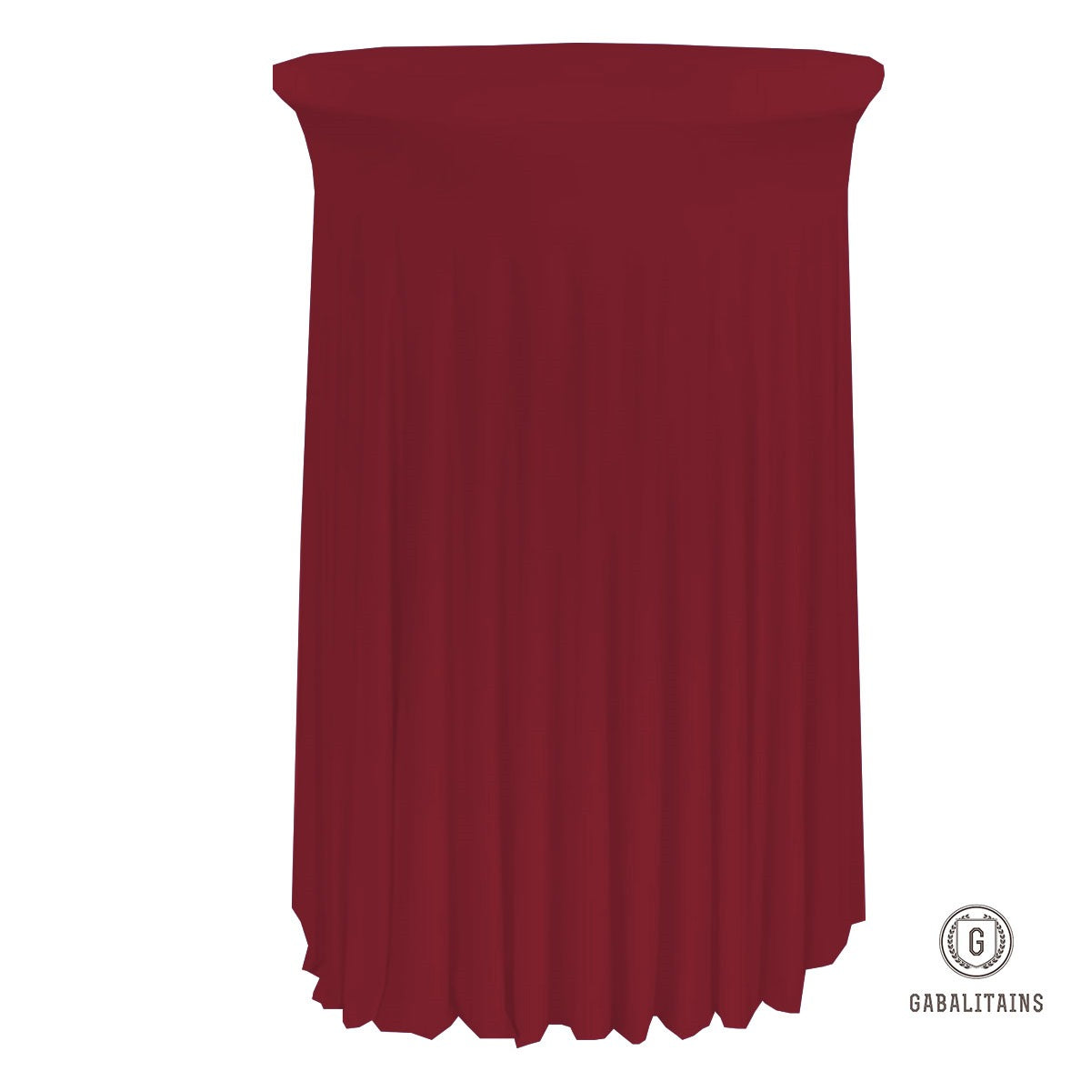 NAPPE COCKTAIL MANGE DEBOUT JUPPONAGE SWAP LYCRA SPANDEX EXTENSIBLE bordeaux