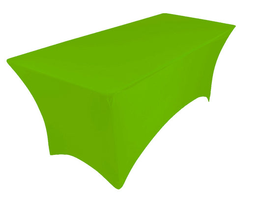 Nappe extensible lycra événementiel vert clair 