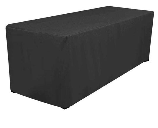 NAPPE AJUSTEE TOMBANTE NOIR 1 OUVERTURE