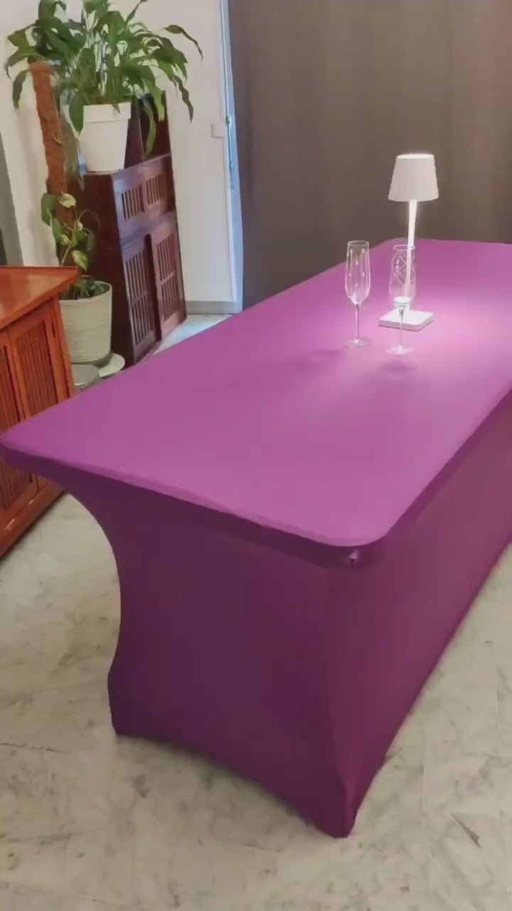 Gabalitains: nappe extensible elasthanne spandex evenementiel raisin