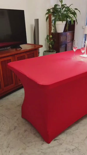 nappe extensible spandex elasthanne evenementiel fuschia