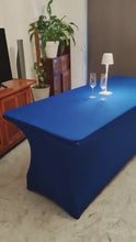 Charger et lire la vidéo dans la visionneuse de la Galerie, nappe extensible spandex elasthanne evenementiel
