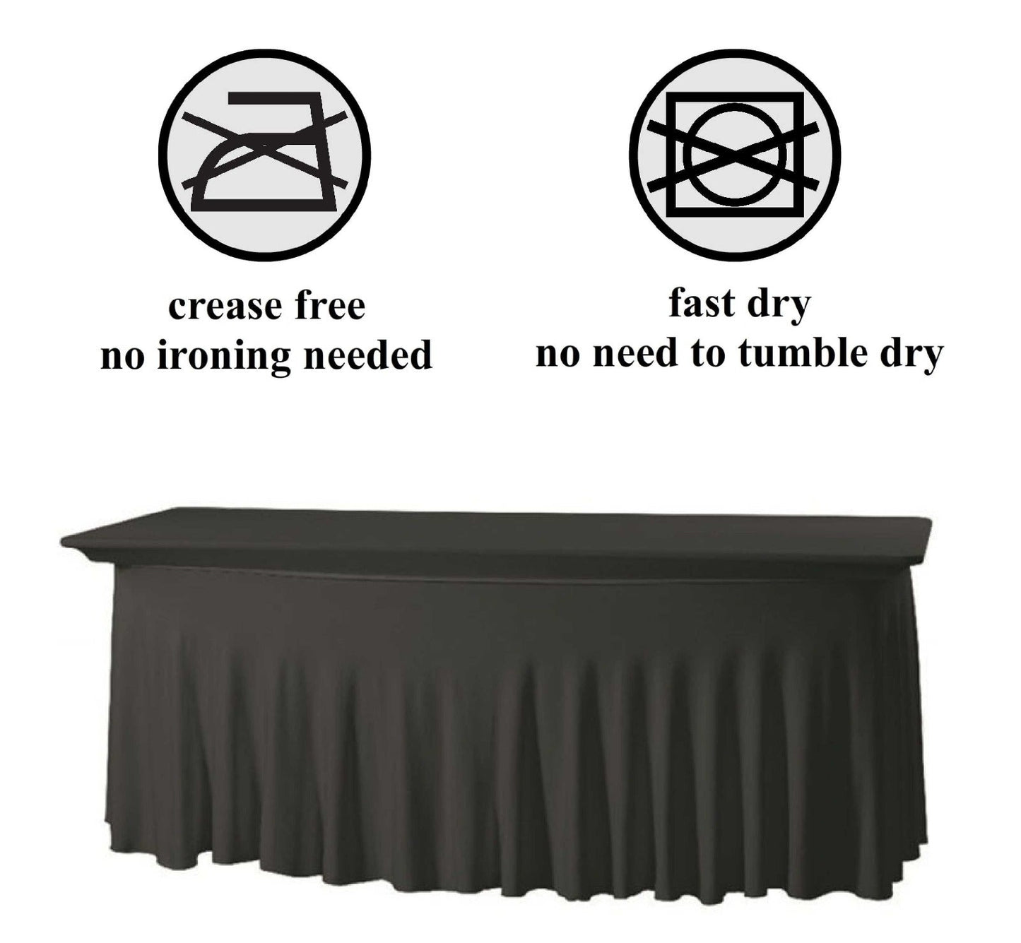 NAPPE RECTANGULAIRE JUPONNAGE BLACK Gabalitains