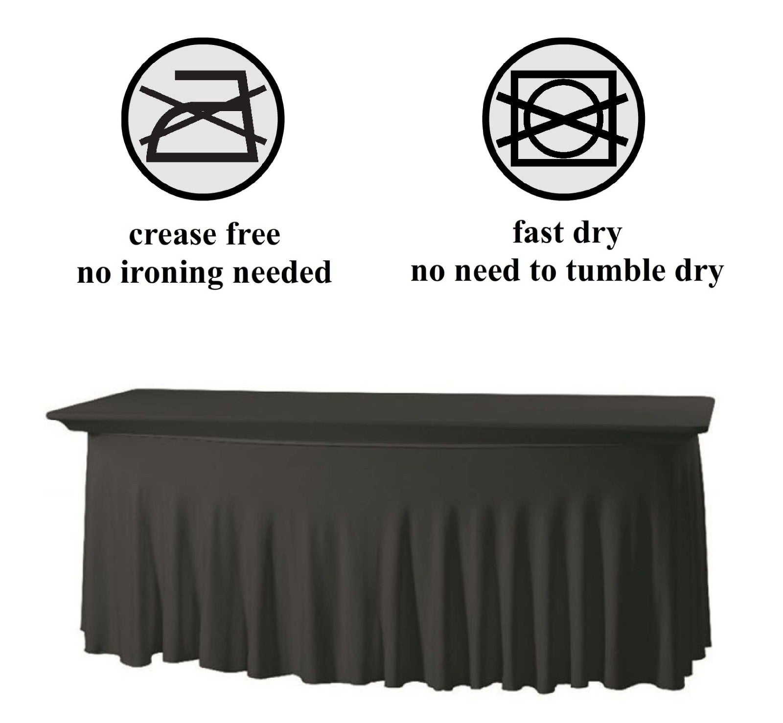 NAPPE RECTANGULAIRE JUPONNAGE BLACK Gabalitains