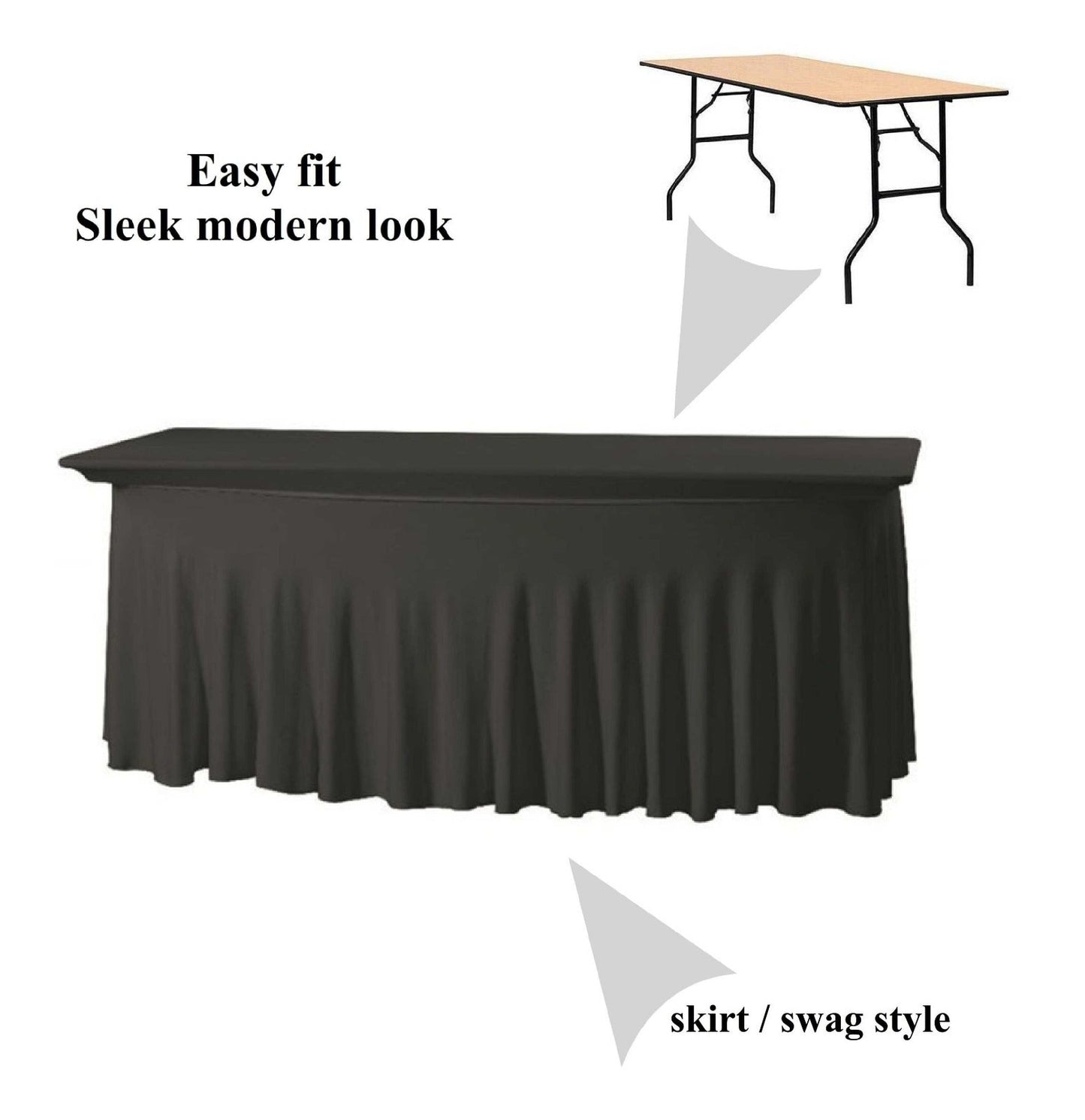 NAPPE RECTANGULAIRE JUPONNAGE BLACK Gabalitains