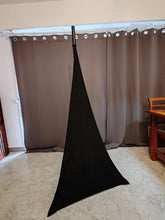 Charger l&#39;image dans la galerie, toile simple scrims trepied spandex noir
