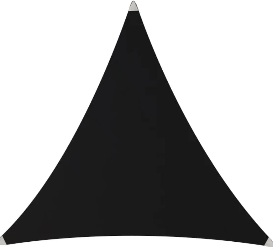 toile ombrage lycra triangle noir