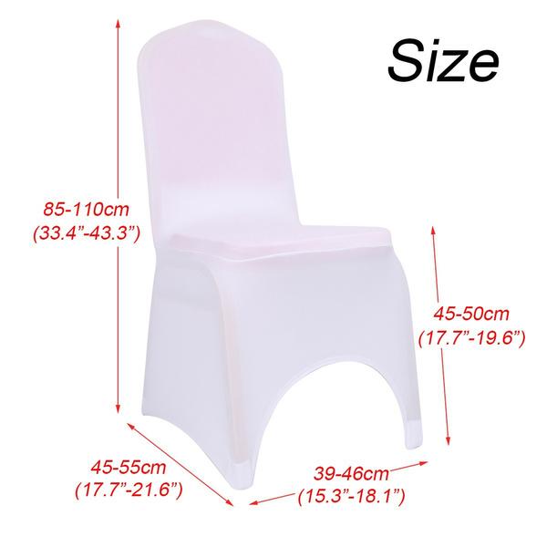 HOUSSE COUVERTURE DE CHAISE SPANDEX LICRA DECO EVENEMENTIEL PODLINEN TAILLE